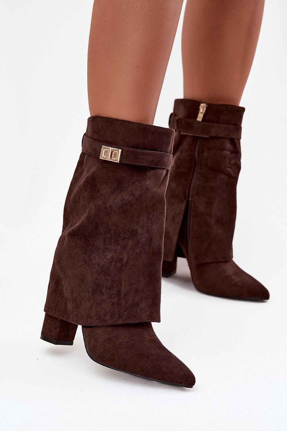 Heel boots model 219840